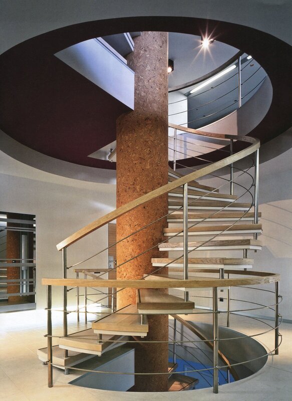 Loft spiral staircase 18 фото