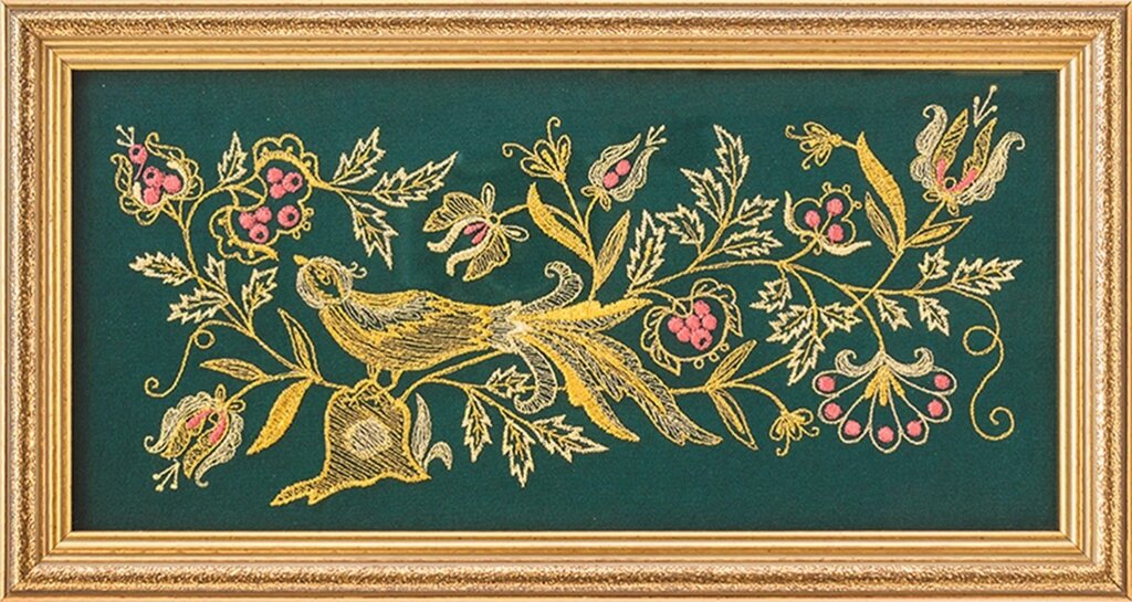 Embroidery panel