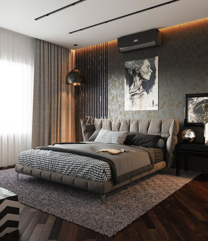 Visualization of the bedroom