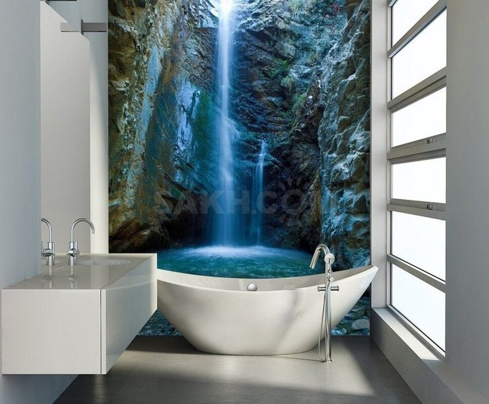 Waterfall for bathtub