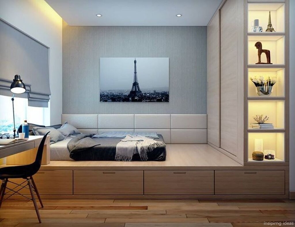 Built-in bedroom