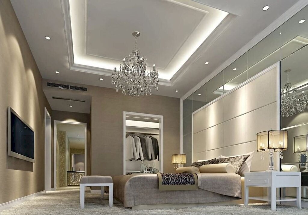 Built-in ceiling lighting