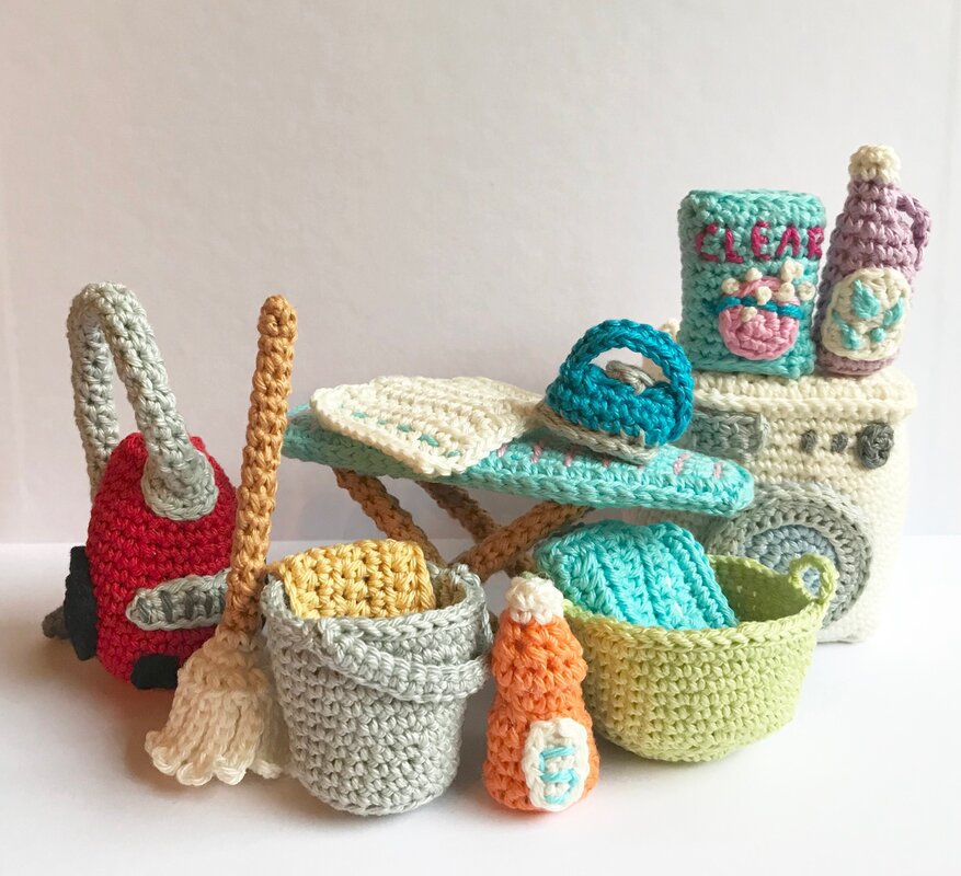 Knitted interior items