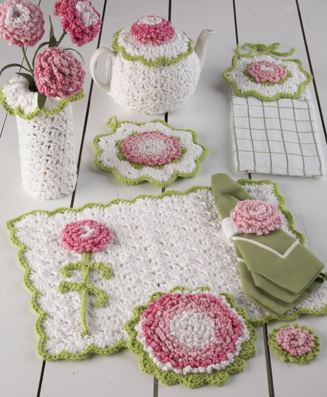 Knitted decor for the kitchen