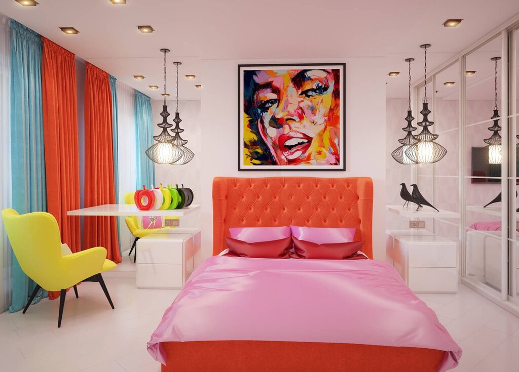 Bright bedroom