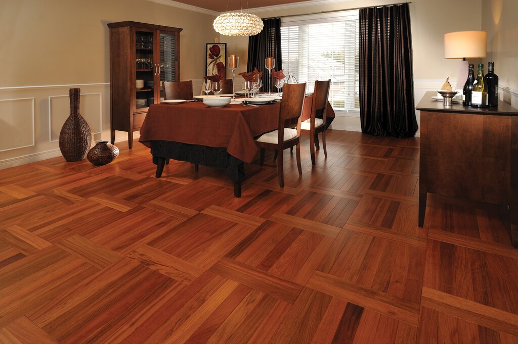 Jatoba parquet board