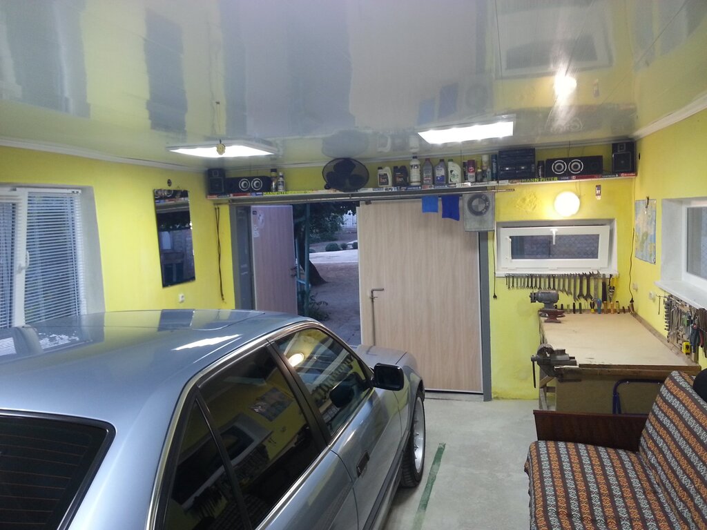 Euro renovation in the garage