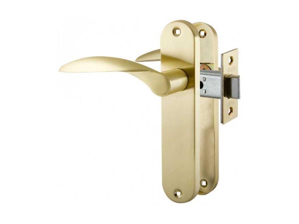 Lock for a wooden door