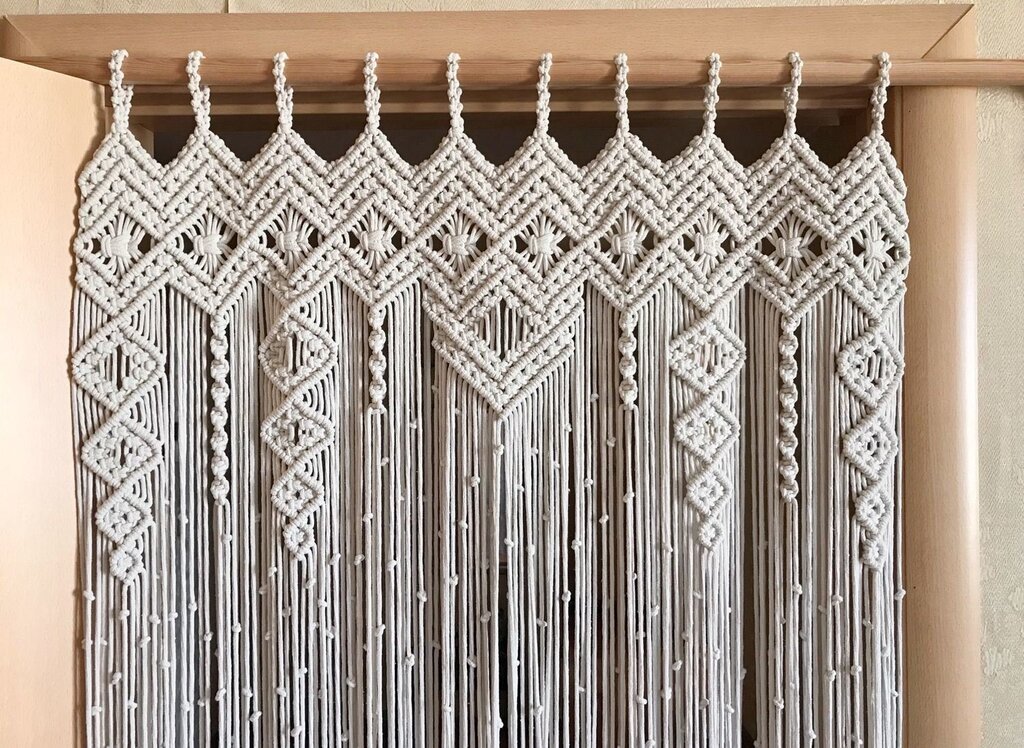 Macrame curtains