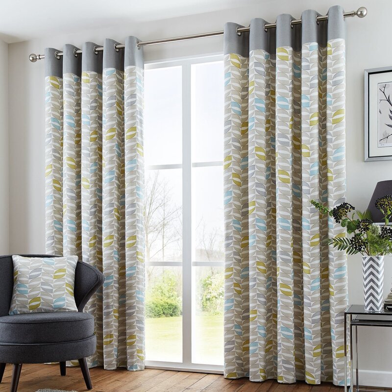 Curtains with grommets