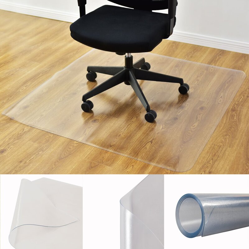 Protective mat for a computer chair