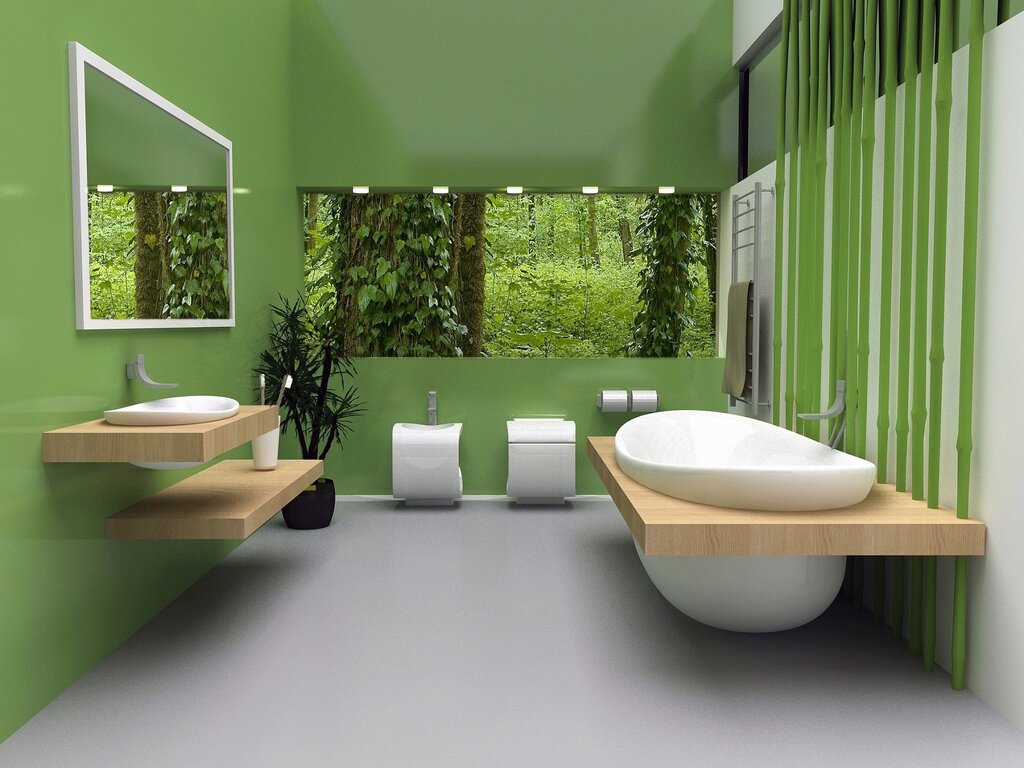 Green bath