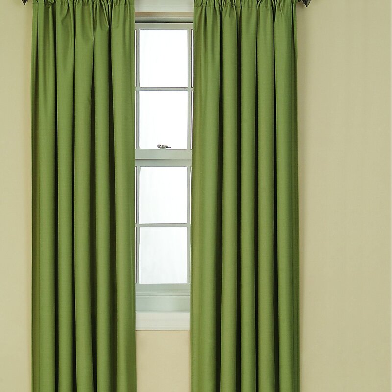 Green curtains