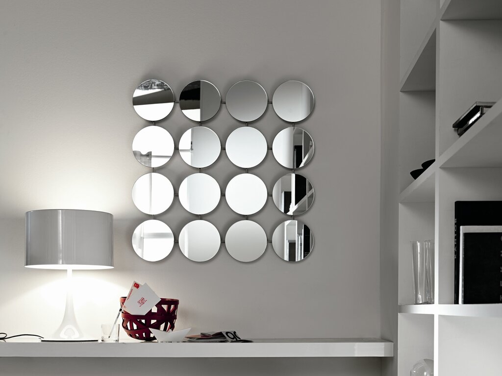 Mirror shelves