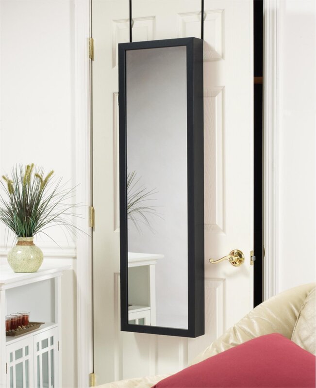 A hinged mirror for the hallway