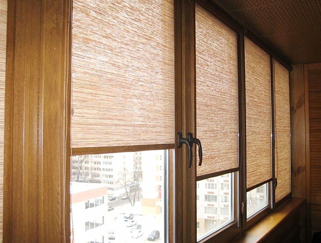 Blinds for the balcony