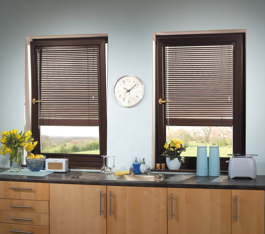 Blinds for the kitchen window