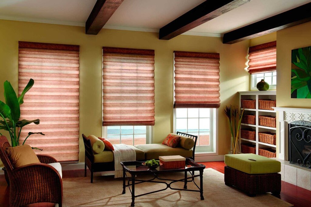 Blinds in the interior