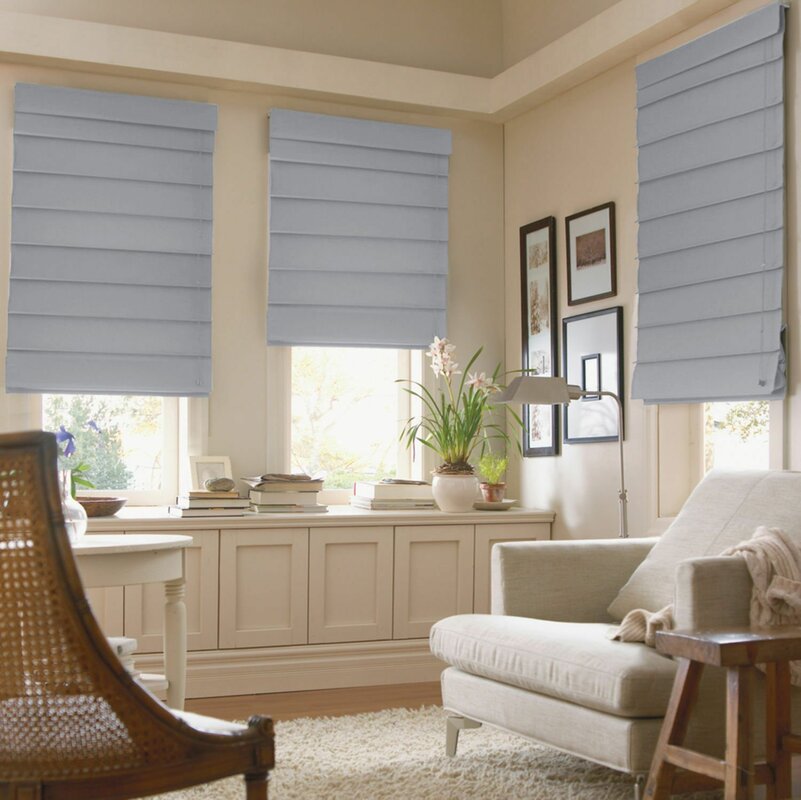 Blinds in the living room interior