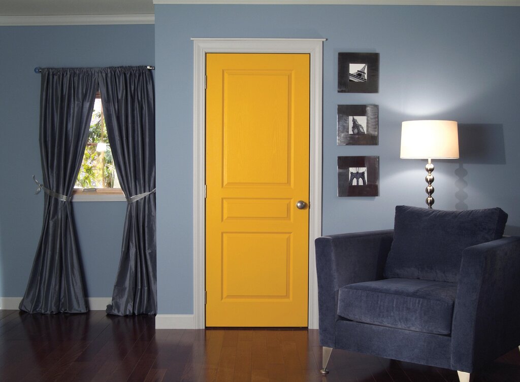 Yellow door