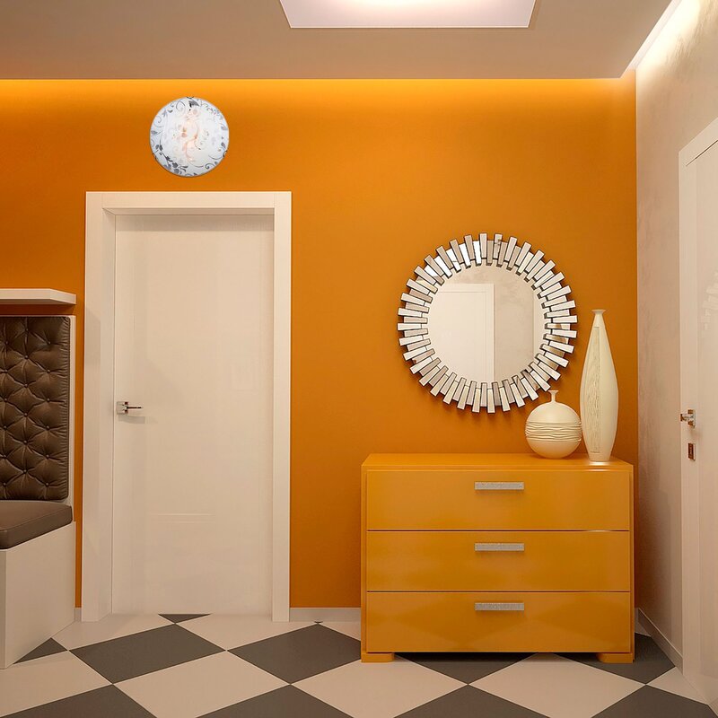 Yellow hallway