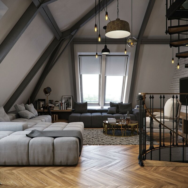 Residential attic