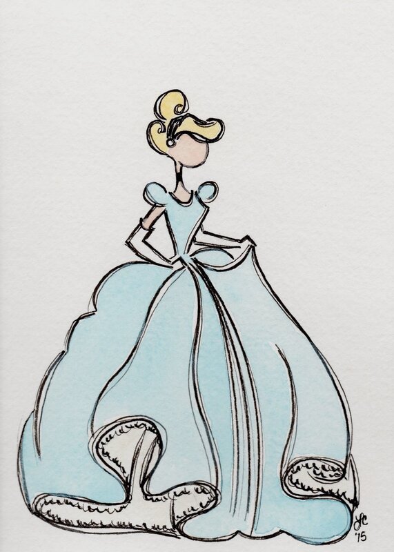 Cinderella pictures for drawing