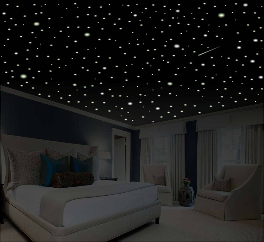 The starry sky in the room